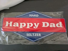 Happy Dad Tin Sign 24x12" NEW