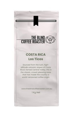 The Blind Coffee Roaster COSTA RICA Los Ticos Fresh Roasted Coffee Beans 
