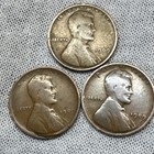 #4N: (Set of 3) Rare 1909 Lincoln Wheat Penny~Bid Now! You Grade! Price Drop -$2 — photo 1