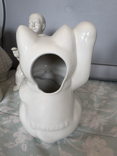 Set 6 Vintage Benihana Ceramic Tiki Mug Lucky Cat Dragon Ninja Geisha Karate Etc - Picture 16 of 19