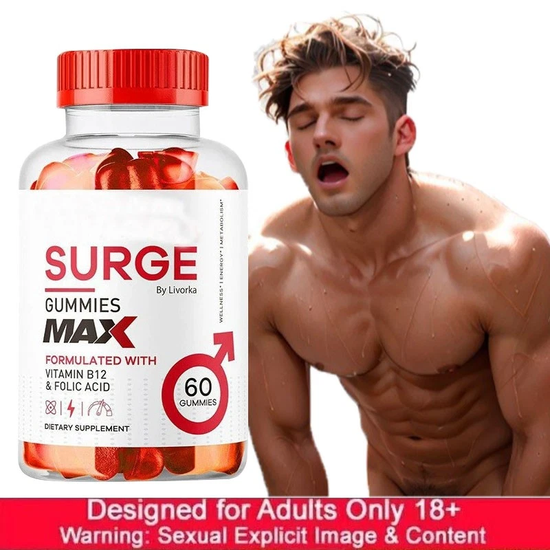 Vital Surge Male Gummies Maximum Strength Vital Surge Advanced Formula 60-300PCS - Image 3 of 4
