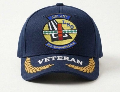 Customized Name Embroidered Hat Airlant Lso - Rectum Non Bustus, Veteran Cap