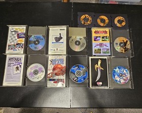 Sega Saturn Game Lot & Console