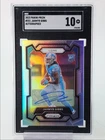 JAHMYR GIBBS 2023 PANINI PRIZM ROOKIE AUTOGRAPH SILVER RC AUTO SGC 10 Q2264