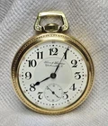Antique Henn & Haynes Illinois 18s 17j 2 Tone Railroad GRD RARE Runs NICE