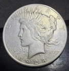 1928-S $1 Peace Silver Dollar ~ VF Details ~ Better Date