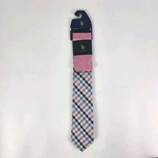 U.S. Polo Assn. Men's Tie and Pocket Square Set NEW