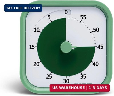 TIME TIMER Home MOD - 60-Minute Visual Timer, Home Edition, Silent Operation, fo