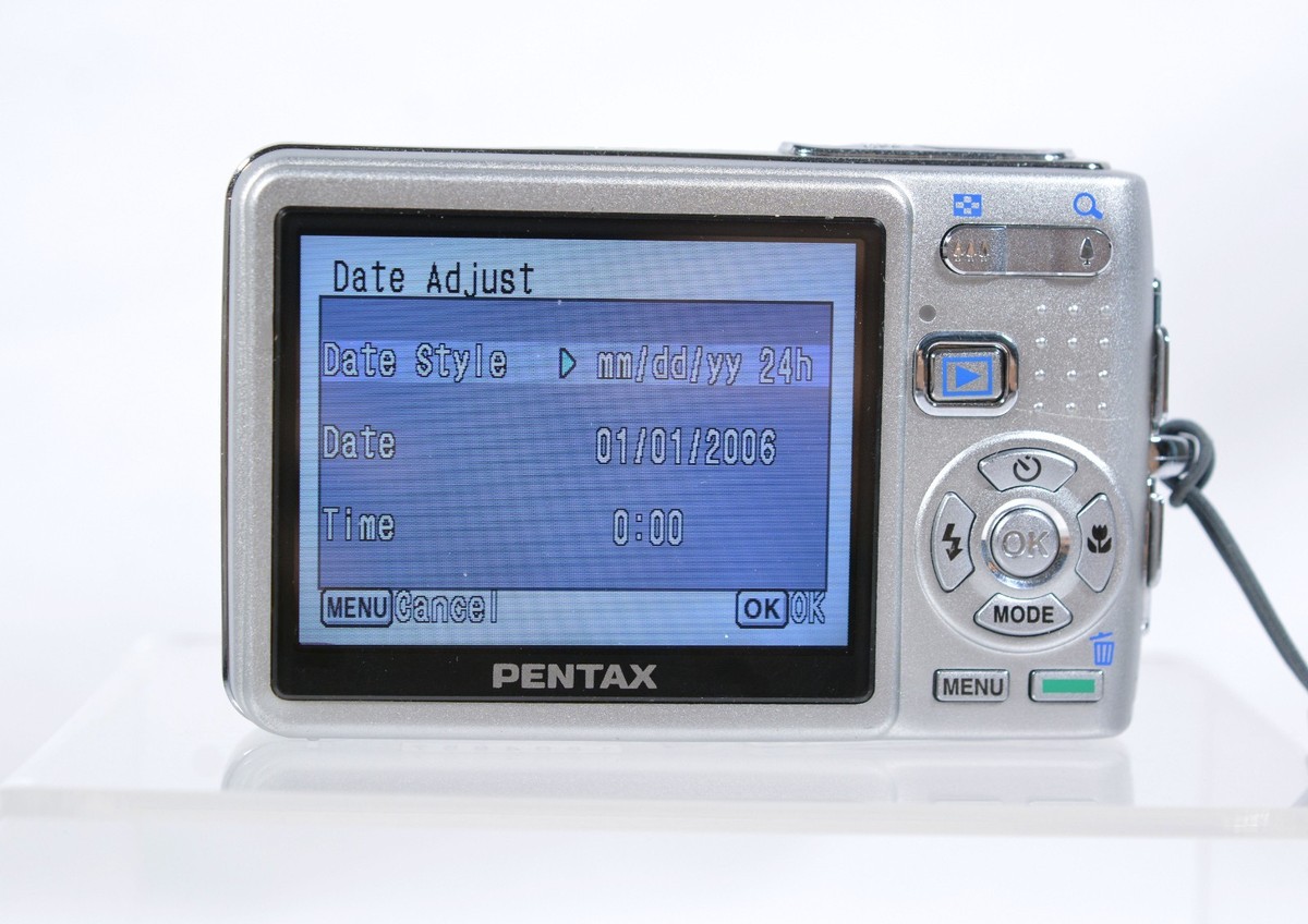 Pentax Optio A20 10MP 3x Optical Zoom Digital Camera - Tested