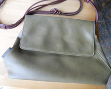 Borsa a tracolla Picard borsetta pelle verde oliva tracolla marrone