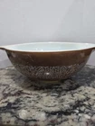 Pyrex Vintage Cinderella Bowl Woodland Brown Large Mixing Bowl