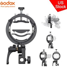 GODOX S3 Speedlite Bracket Bowens Mount Holder for Godox V1Pro V100 AD200Pro II