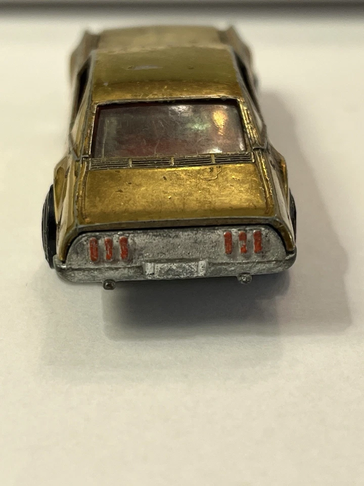 Puertas selladas vintage Johnny Lightning Topper Redline doradas personalizadas tornado. Foto 4 de 4