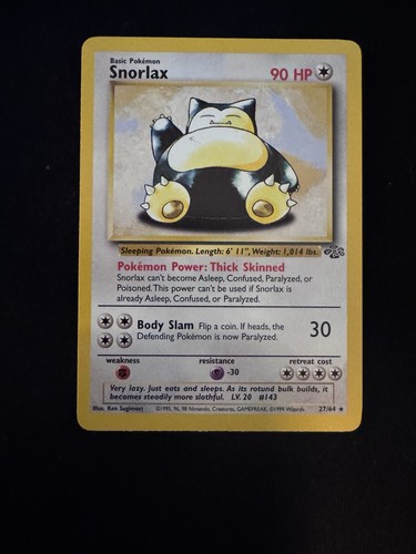 Snorlax (27) — Jungle