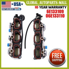 06e133109 Left Right Intake Manifolds For Audi S4 S5 A6 A7 Q5 Q7 V6 3.0 Tsi