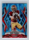 2025 Panini Phoenix Football Light Blue Lava Ricky Pearsall #115