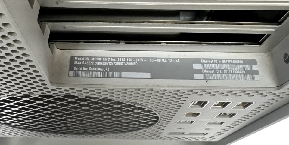 Apple Mac Pro G86400AJUPZ Desktop Computer Workstation (2006) - Image 4 of 4