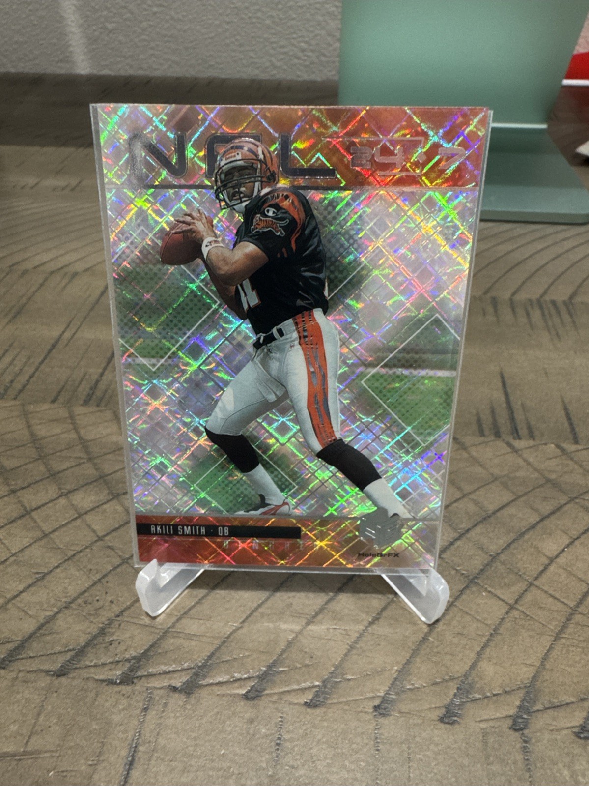 Akili Smith Upper Deck Hologrfx 24/7 #N9 Base