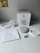 Google Nest Thermostat E Smart Home Energy Saving App Remote Heat Control White