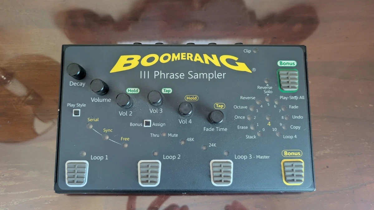 Boomerang Phrase Sampler for sale - eBay