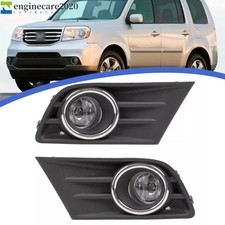 Front Bumper Fog Lights Lamp Set For Honda Pilot 2012 2013 2014 2015 Front Bumper Fog Lights Lamp Set For Honda Pilot 2012 2013 2014 2015