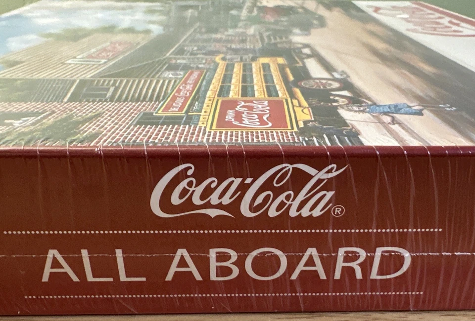 Coca-Cola 1000 Piece Puzzle "All Aboard" 24" x 30" 1JIG10575 2011 New - Image 4 of 4