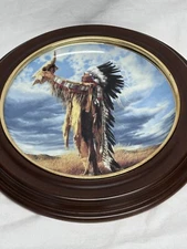 "Prayer To The Great Spirit" American Indian Heritage Foundation Museum 8" Plate