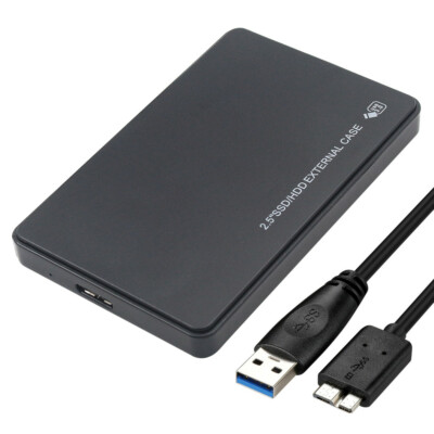 2.5'' SATA USB 3.0 Hard Drive Disk HDD SSD Enclosure External Laptop Case