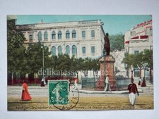 ALGERIA ALGIERS ALGIERS Statue Marehal Bugeaud postcard old postcard