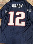 EUC New England Patriots Tom Brady Boys Size Large 14/16 NFL Jersey  — photo 1