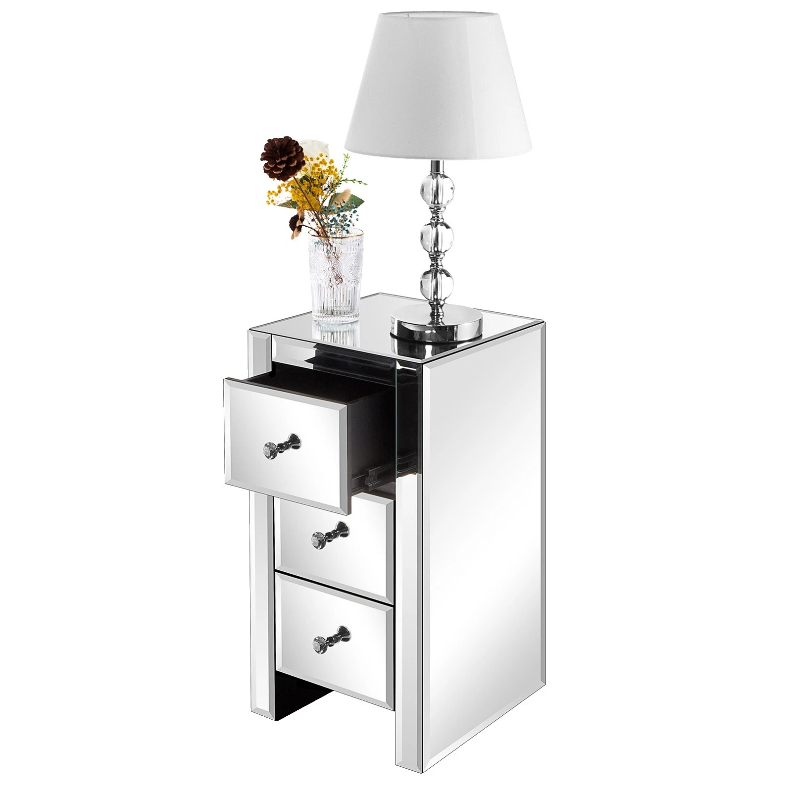 Mirrored Nightstands