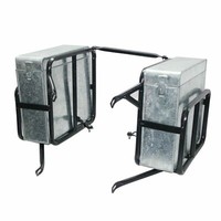 GepäCkträGer-Set Mit Kofferbox FüR Royal Enfield Classic UCE
