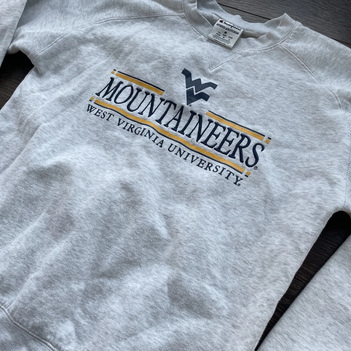 VTG Champion West Virginia Mountaineers Crew Sweatshirt
