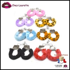Menottes Métal avec Fourrure Douce – Accessoire Coquin & Sexy