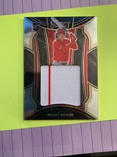 2021 PANINI SELECT MICKEY MONIAK 2CLR JUMBO PATCH ROOKIE CARD #RJS-MM