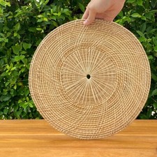 Thai Bamboo Trivet : Handwoven and Eco-Friendly, Perfect for Home Decor