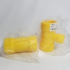 (2) George Fisher Tee Socket 360022743 Pool Heater Parts 1.5 x 1.5 x .75 in.