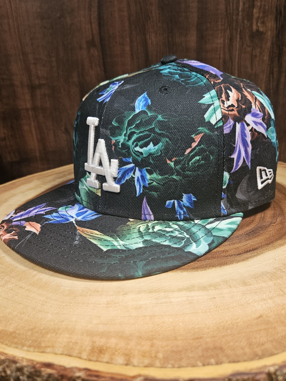 Los Angeles Dodgers New Era 9Fifty Snapback Adjustable Hat Cap Floral MLB