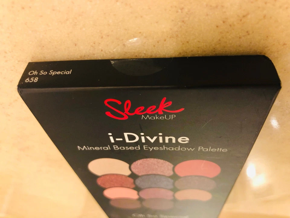 Sleek MakeUP i-Divine Oh So Special 658 Mineral Based Eyeshadow 12-shade Palette - Image 3 of 3