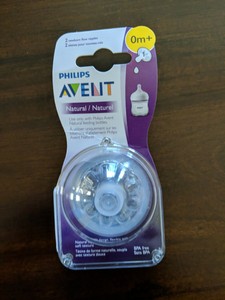 philips avent natural baby bottle nipple newborn 0m 