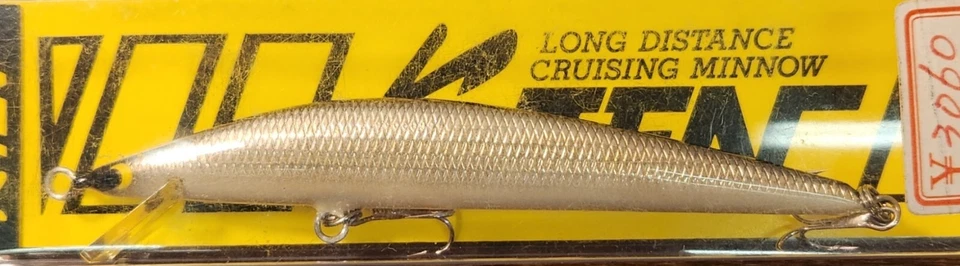 JDM, Tackle House Floating K-Ten Long Casting Cruising Minnow, Silver Black Back - Image 4 of 4