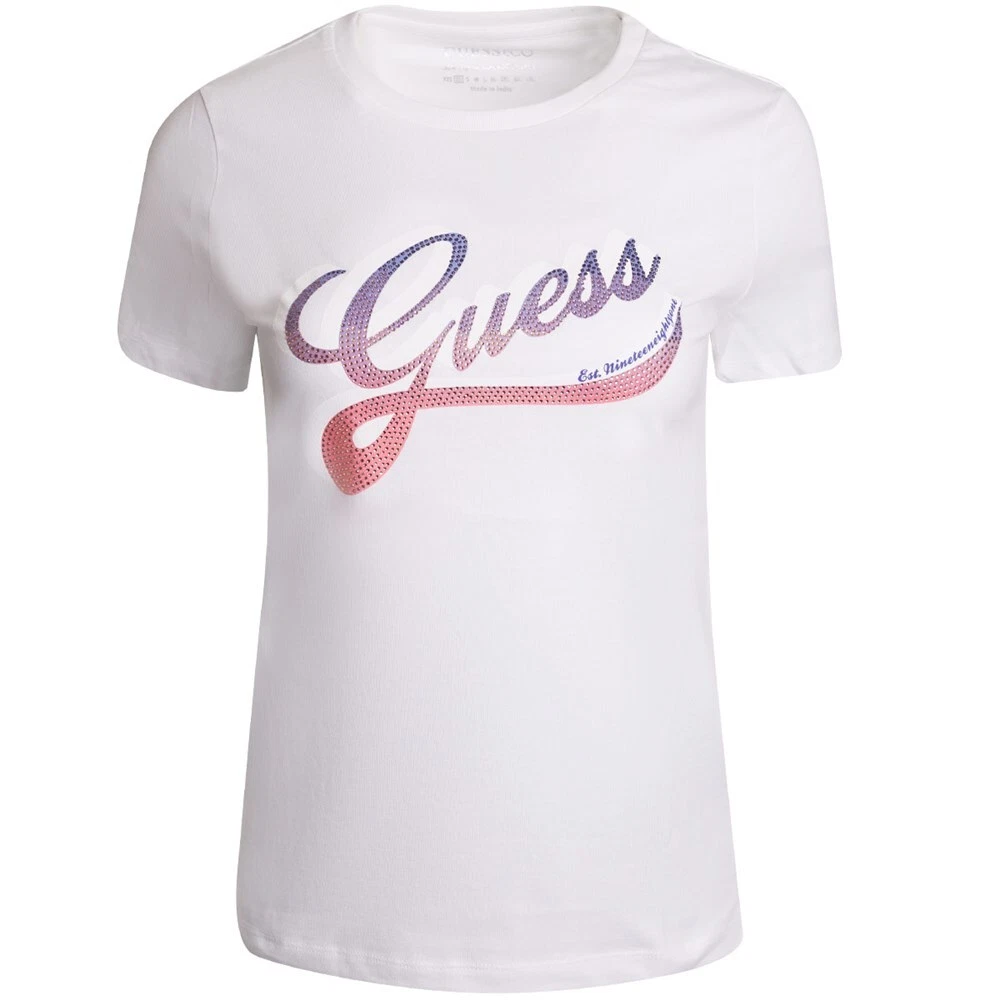guess white t shirt