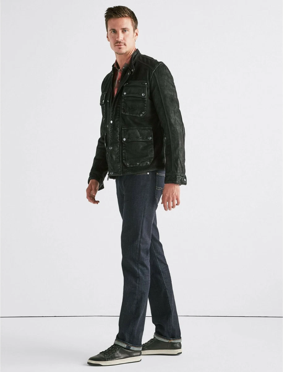 Lucky brand shop black leather jacket