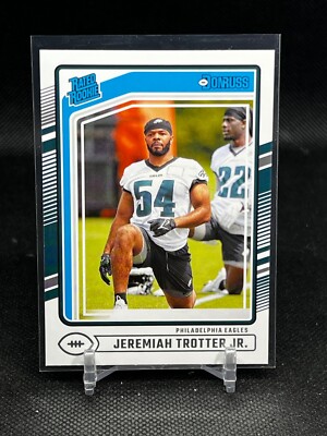 2024 Panini Donruss Football Rated Rookie Jeremiah Trotter Jr. #334 RC Eagles