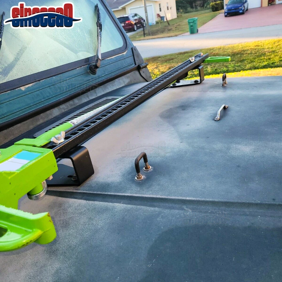 Подходит для Jeep CJ/YJ/TJ 1944-2006 годов выпуска внедорожный домкрат с высоким подъемом кронштейны для крепления на капот - Изображение 3 из 4