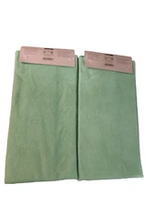 Lot of 2  Weeks Dye Works Hand Over Dyed Wool Fabric Granny Smith