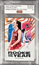 2024 Panini Instant Caitlin Clark Rookie Of The Year (Graded 10 Gem Mint)