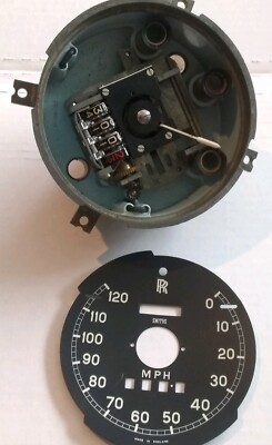 Rolls-Royce PHANTOM ? OR ?  0-120 MPH EARLY VINTAGE SPEEDOMETER SMITHS