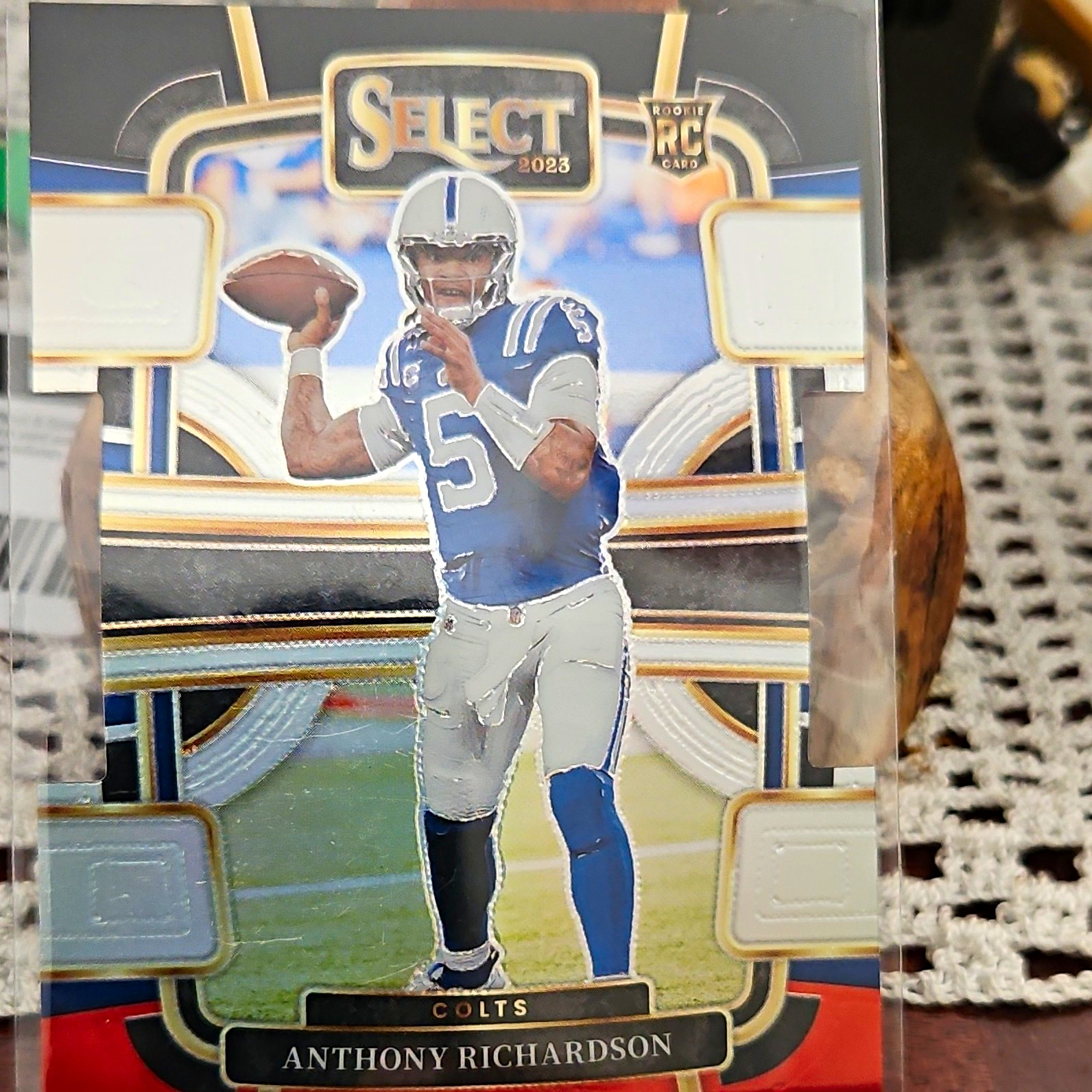 2023 Panini Select Football Anthony Richardson Rookie Concourse Prizm #43 Colts