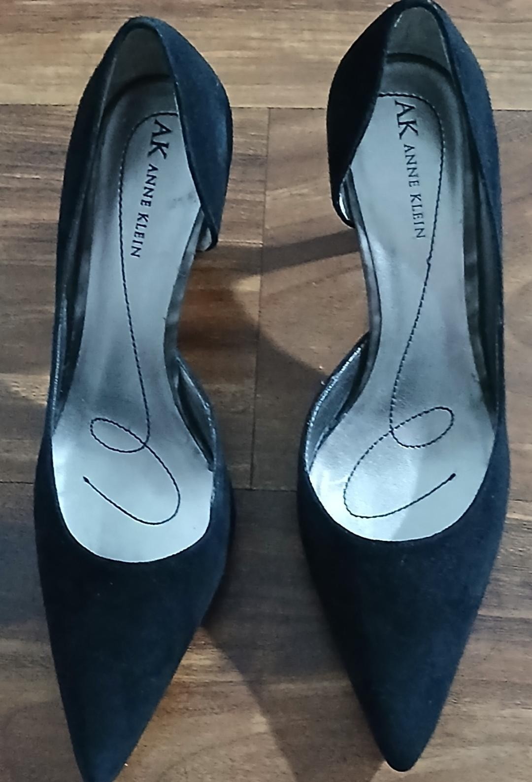 Anne Klein Womens Black  Heels Shoes SIZE 8 Medium